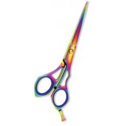 Professional Hair Cutting Scissor with razor edge. Multicolor Coating